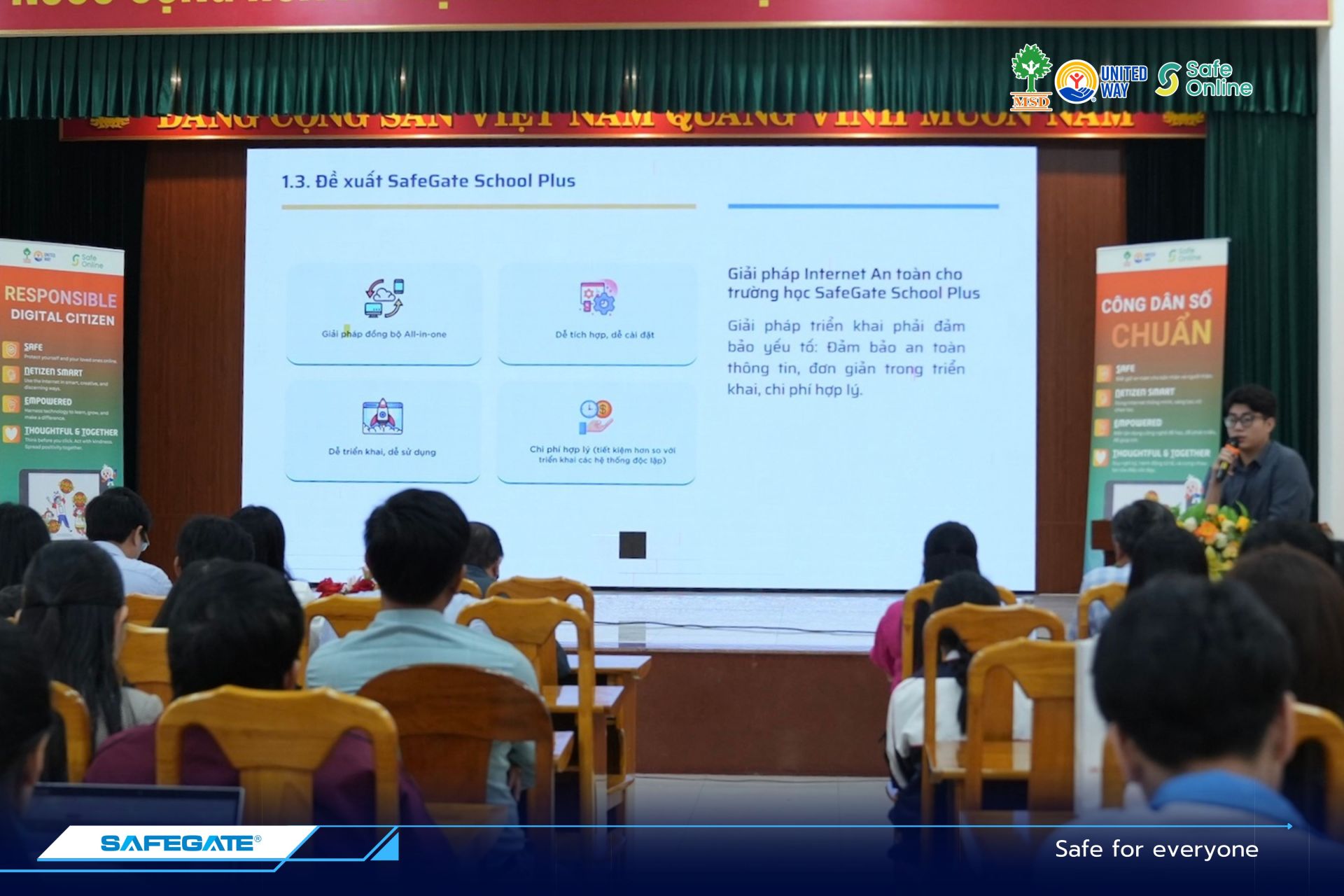SafeGate School Plus - Giải pháp Internet an toàn cho trường