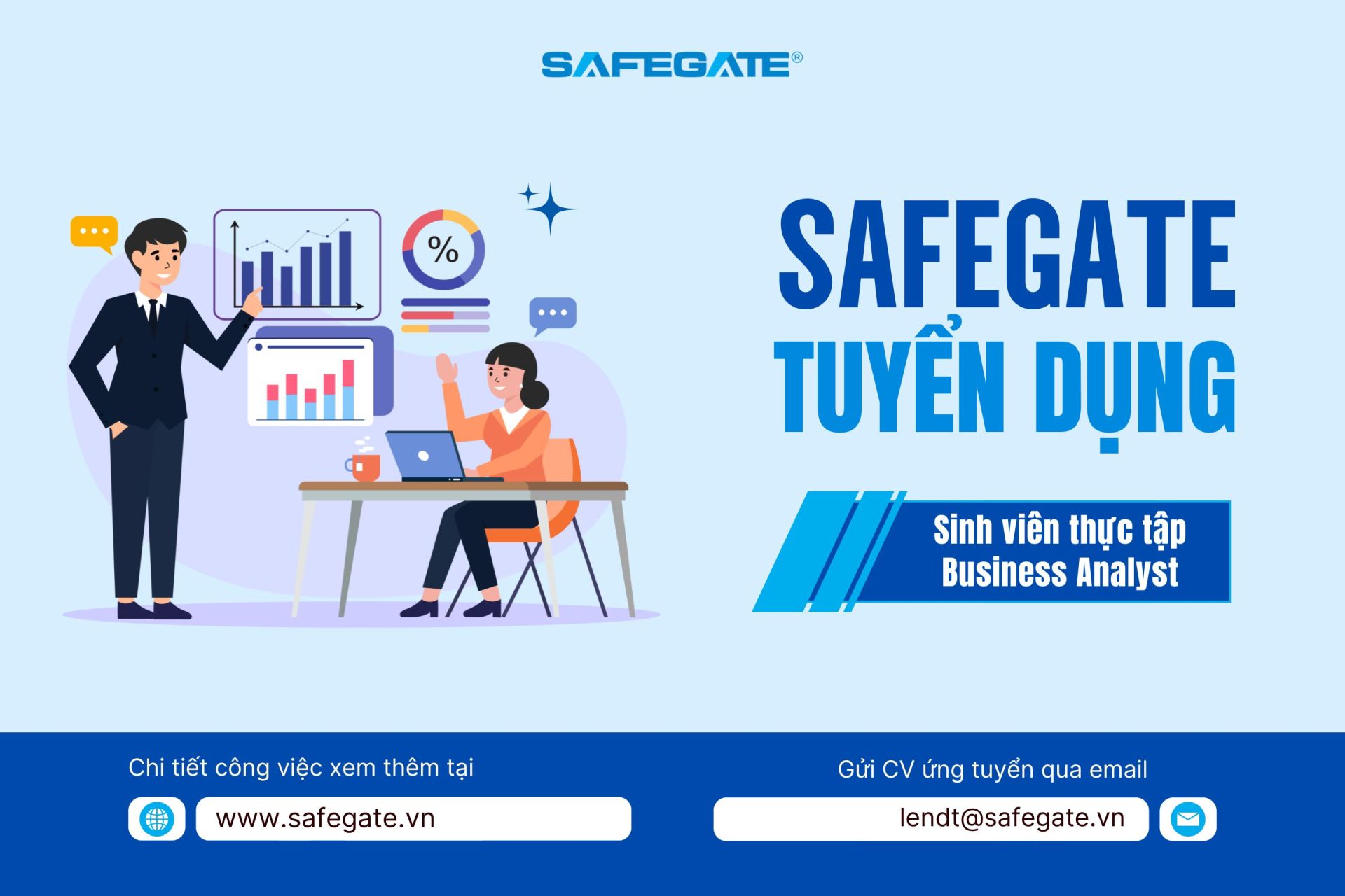 Thông báo tuyển dụng Sinh viên thực tập Business Analyst